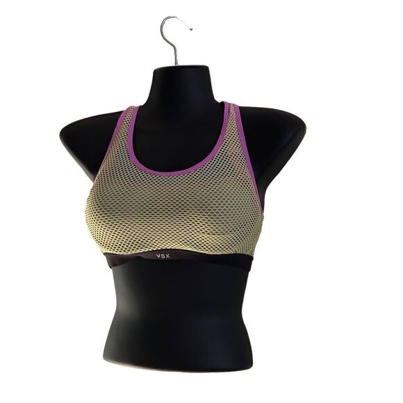 VSX Victoria’s Secret multicolored sports active bra top size 32B - Picture 6 of 6